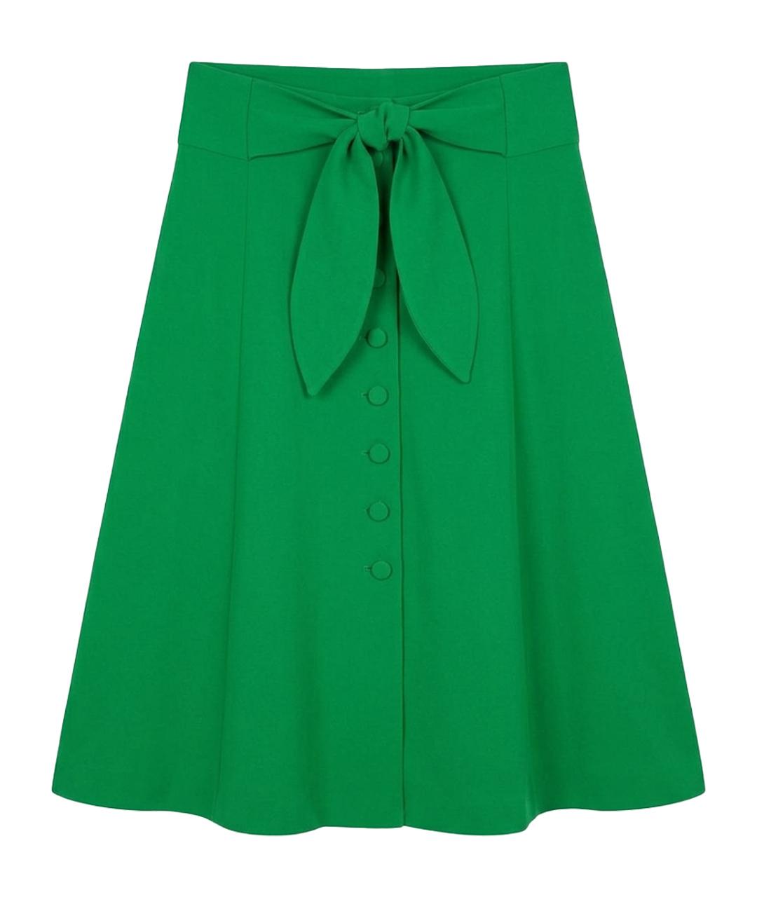 SONIA RYKIEL Зеленая юбка миди, фото 1