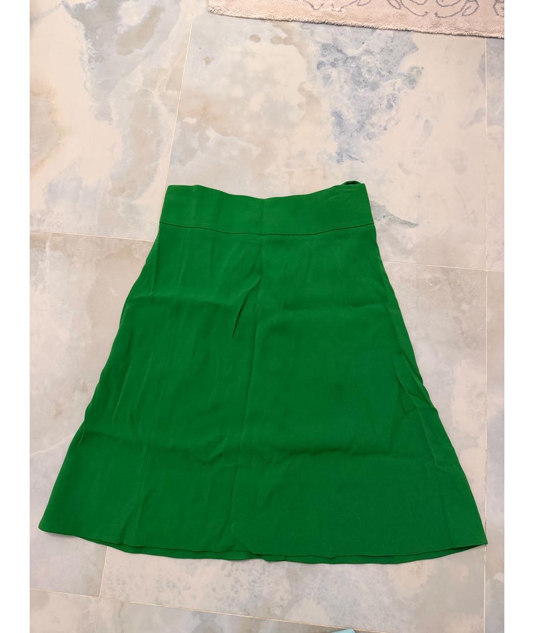 SONIA RYKIEL Зеленая юбка миди, фото 3