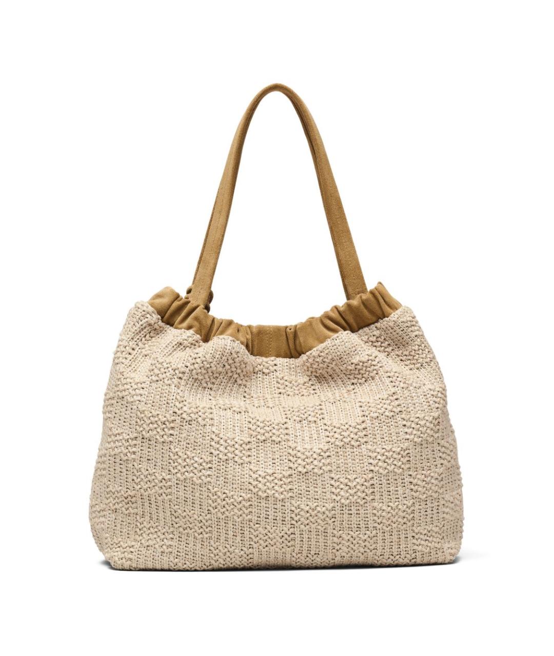 MARC JACOBS Бежевая синтетическая сумка тоут, фото 2