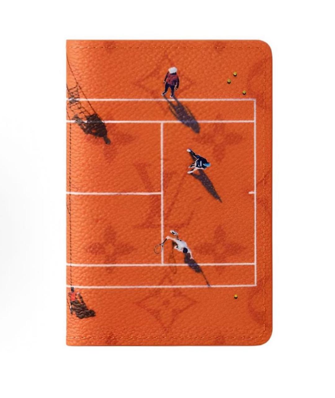 LOUIS VUITTON Оранжевый кошелек, фото 5