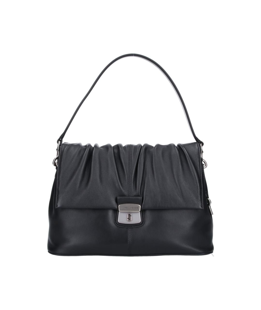 MARC JACOBS Черная кожаная сумка через плечо, фото 1