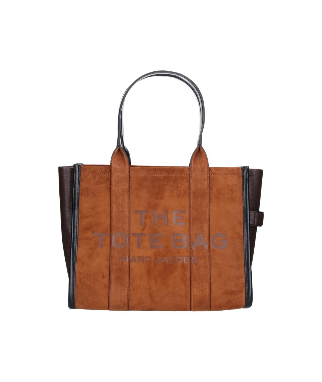 MARC JACOBS Коричневая замшевая сумка тоут, фото 1