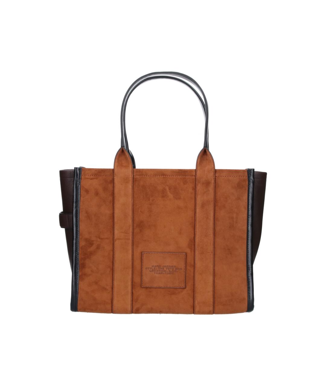 MARC JACOBS Коричневая замшевая сумка тоут, фото 3