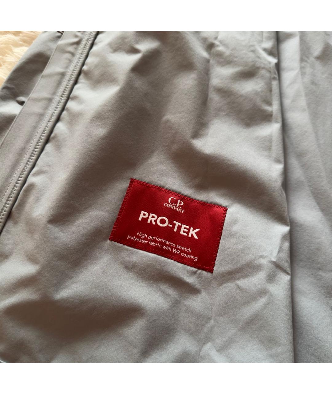 CP COMPANY Голубая полиэстеровая куртка, фото 5