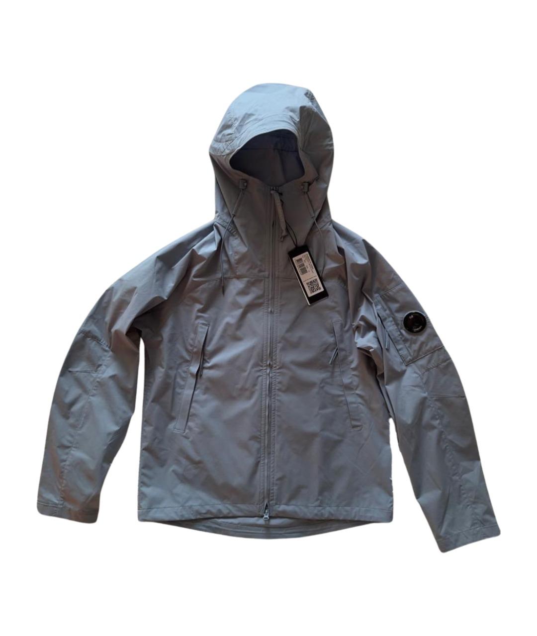 CP COMPANY Голубая полиэстеровая куртка, фото 1