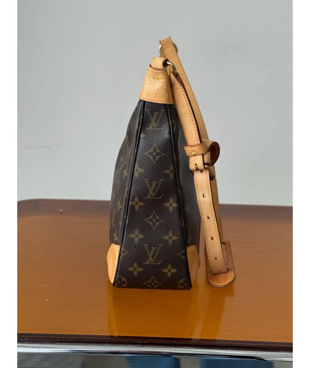 LOUIS VUITTON Коричневая сумка через плечо, фото 4