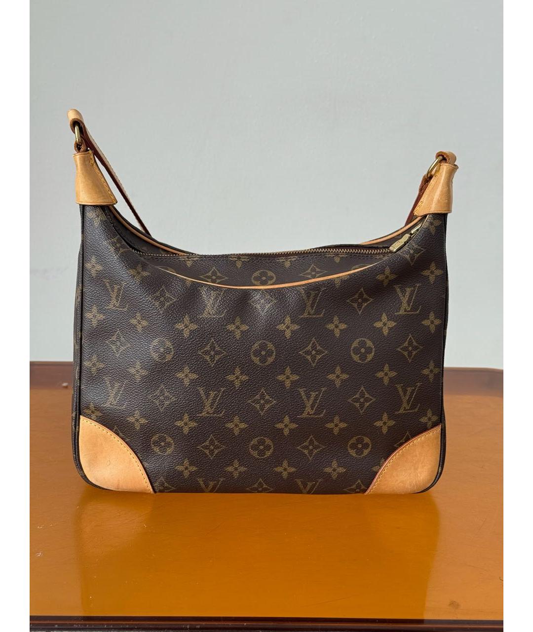 LOUIS VUITTON Коричневая сумка через плечо, фото 3