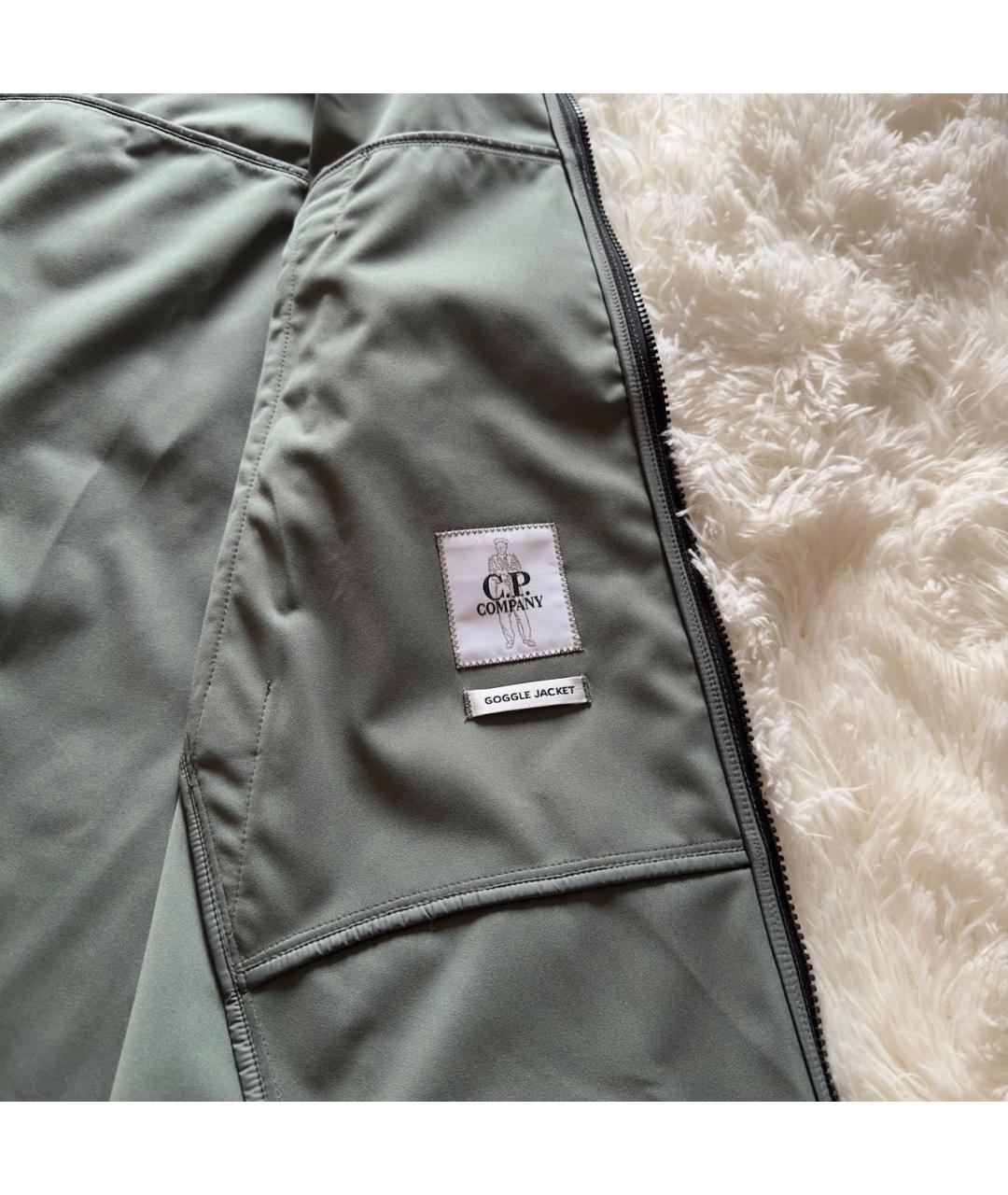 CP COMPANY Зеленая полиэстеровая куртка, фото 5