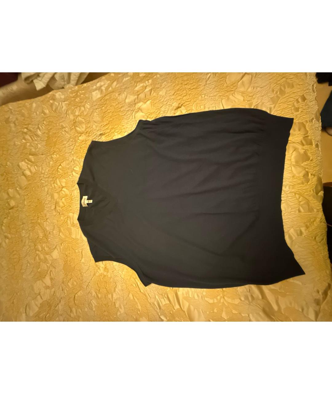 BRIONI Темно-синяя шерстяная жилетка, фото 5