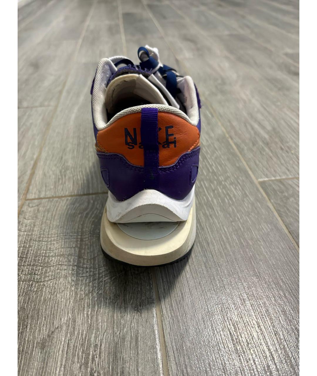 NIKE Фиолетовые замшевые низкие кроссовки / кеды, фото 4