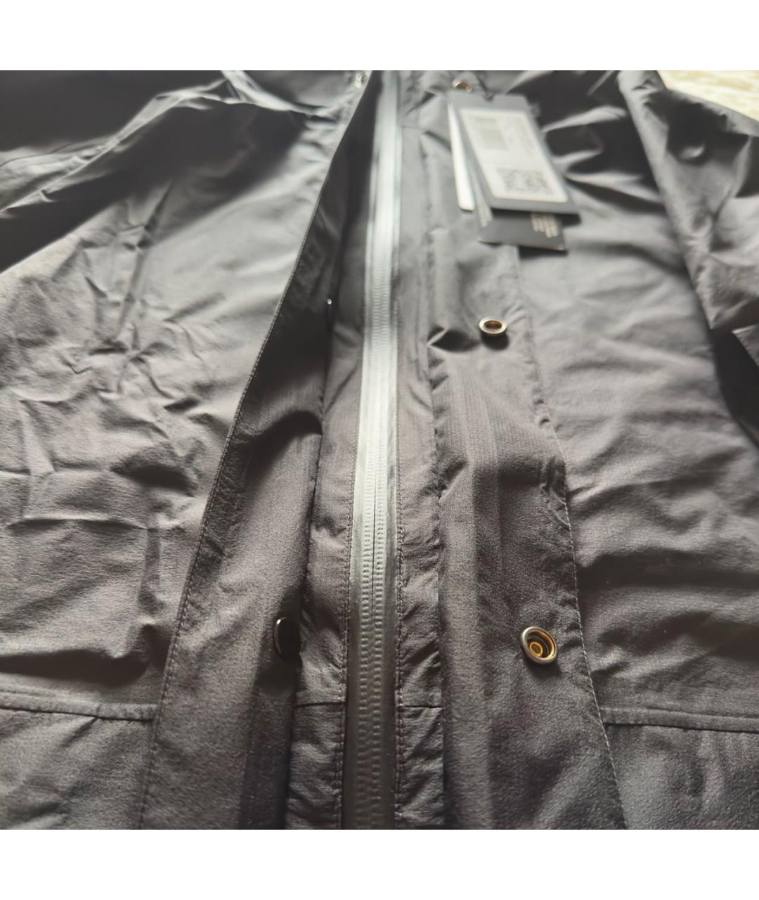 CP COMPANY Черная полиамидовая куртка, фото 3