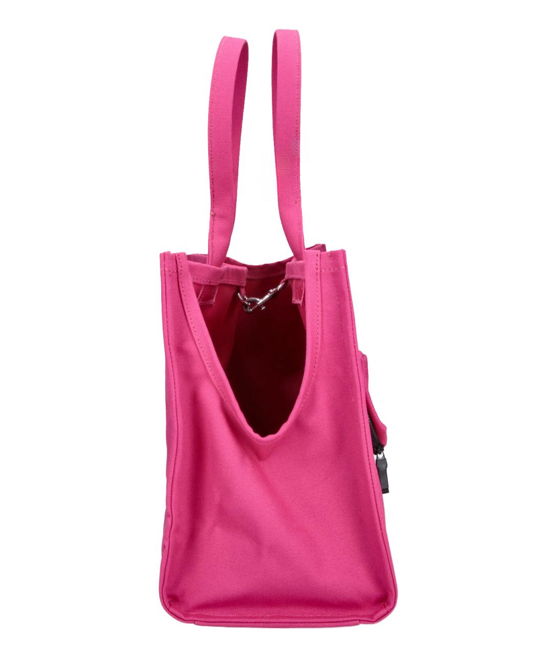 MARC JACOBS Розовая хлопковая сумка тоут, фото 3