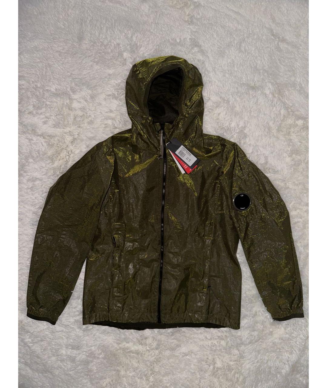 CP COMPANY Горчичная полиамидовая куртка, фото 2