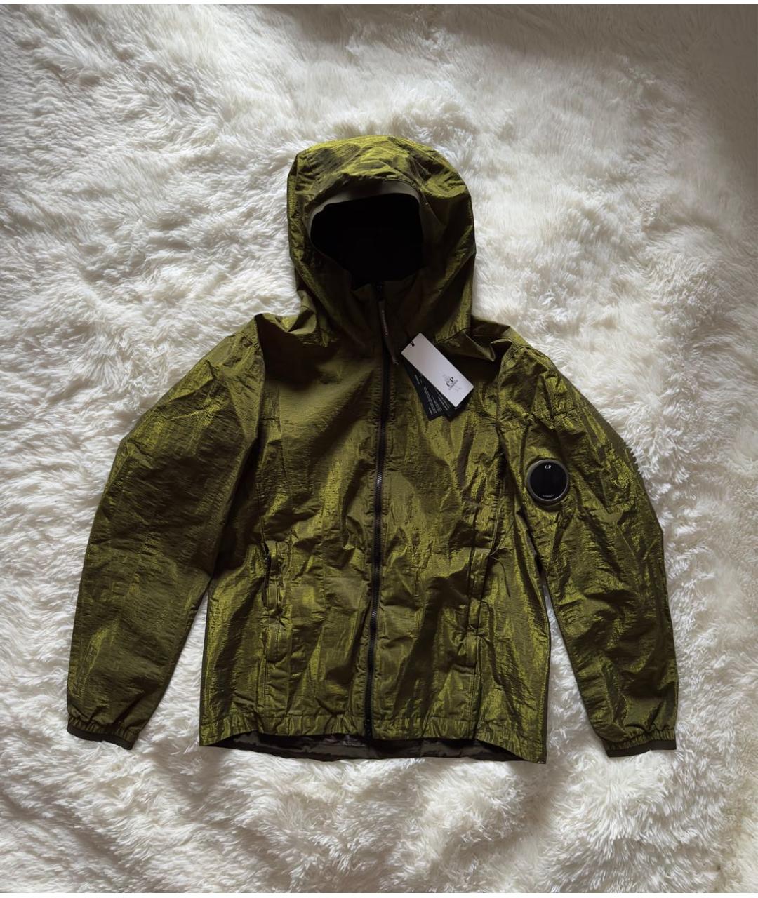 CP COMPANY Горчичная полиамидовая куртка, фото 5