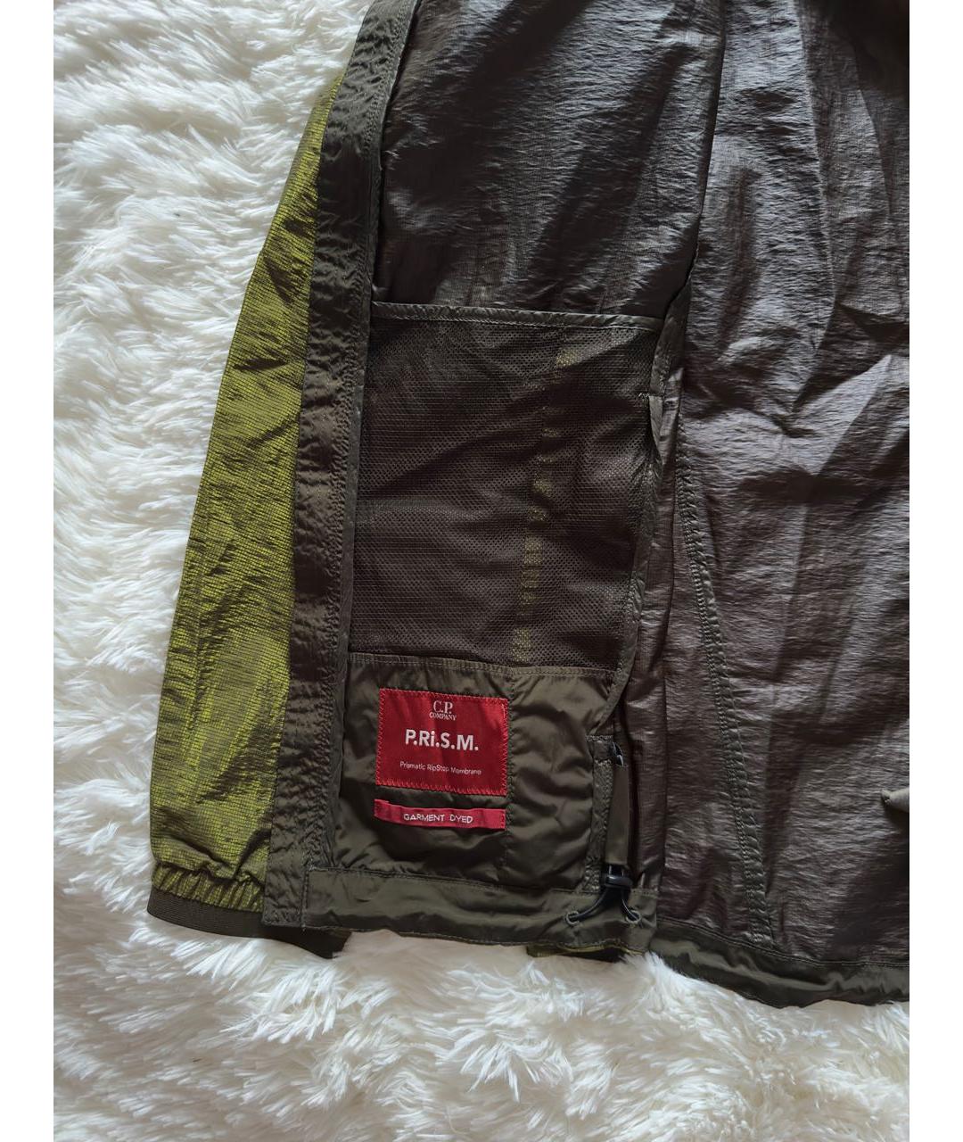 CP COMPANY Горчичная полиамидовая куртка, фото 4