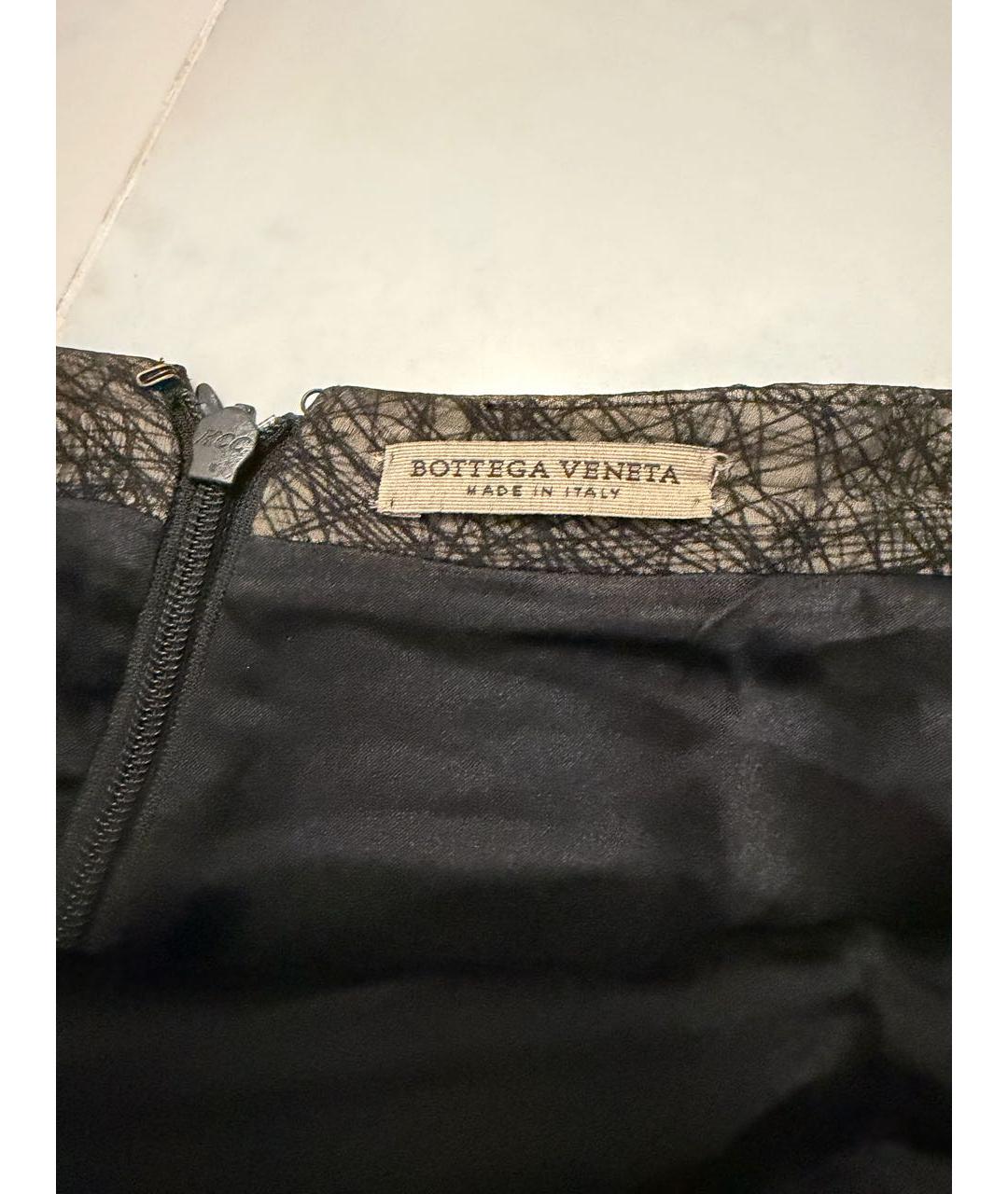 BOTTEGA VENETA Мульти шелковая юбка миди, фото 3