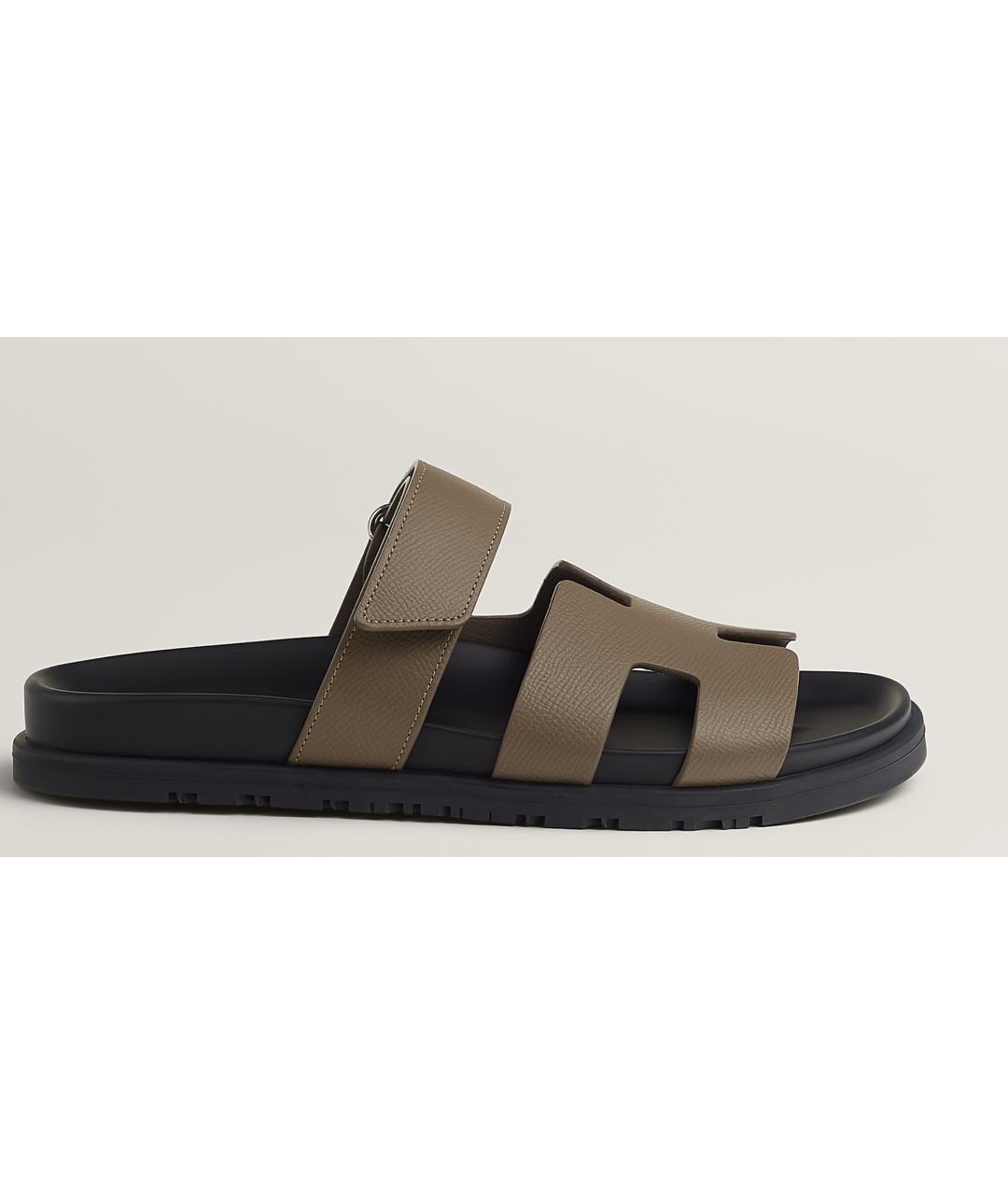 HERMES Кожаные сандалии, фото 8