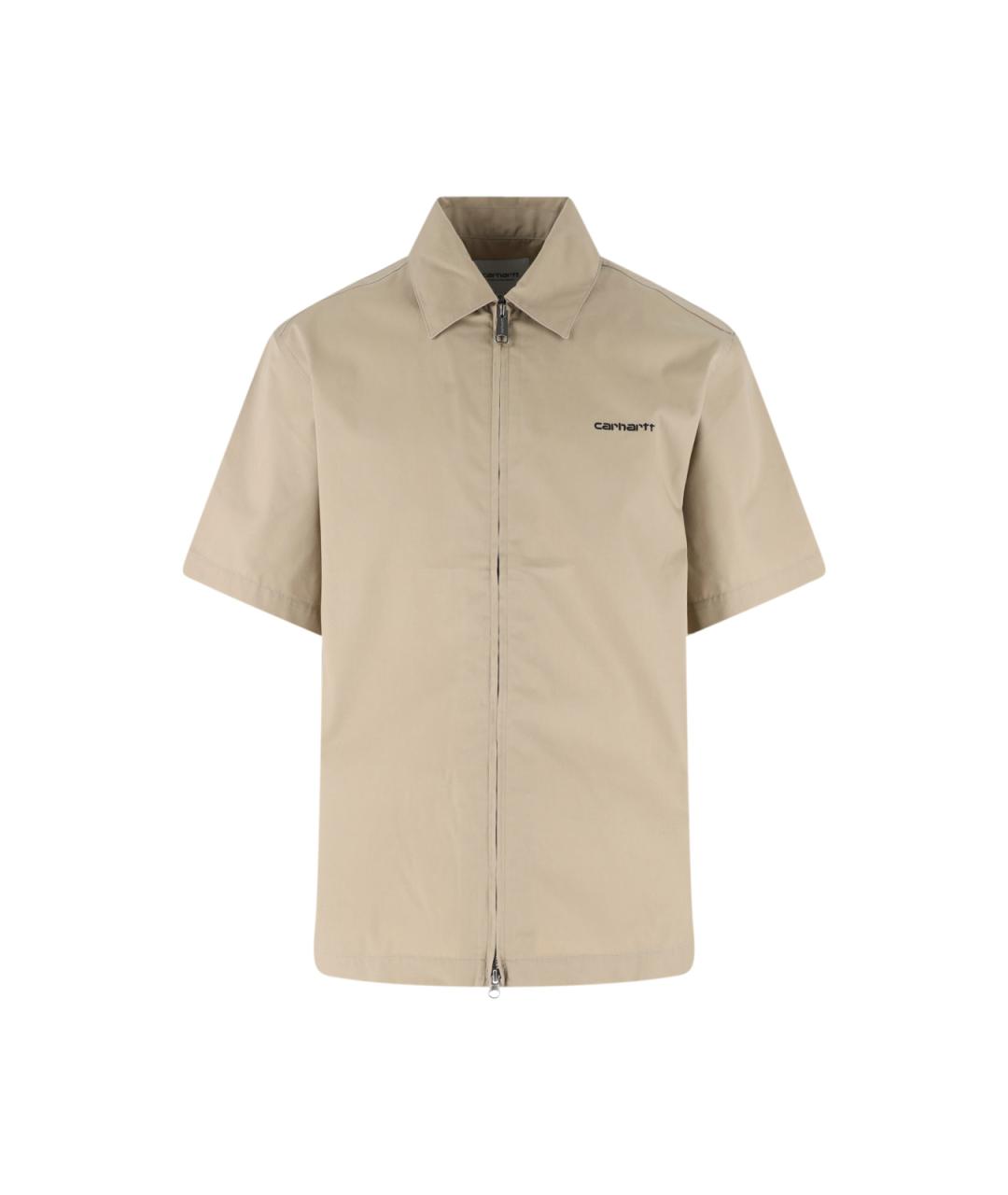 CARHARTT WIP Бежевая кэжуал рубашка, фото 1
