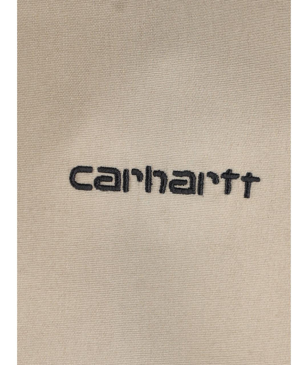 CARHARTT WIP Бежевая кэжуал рубашка, фото 3