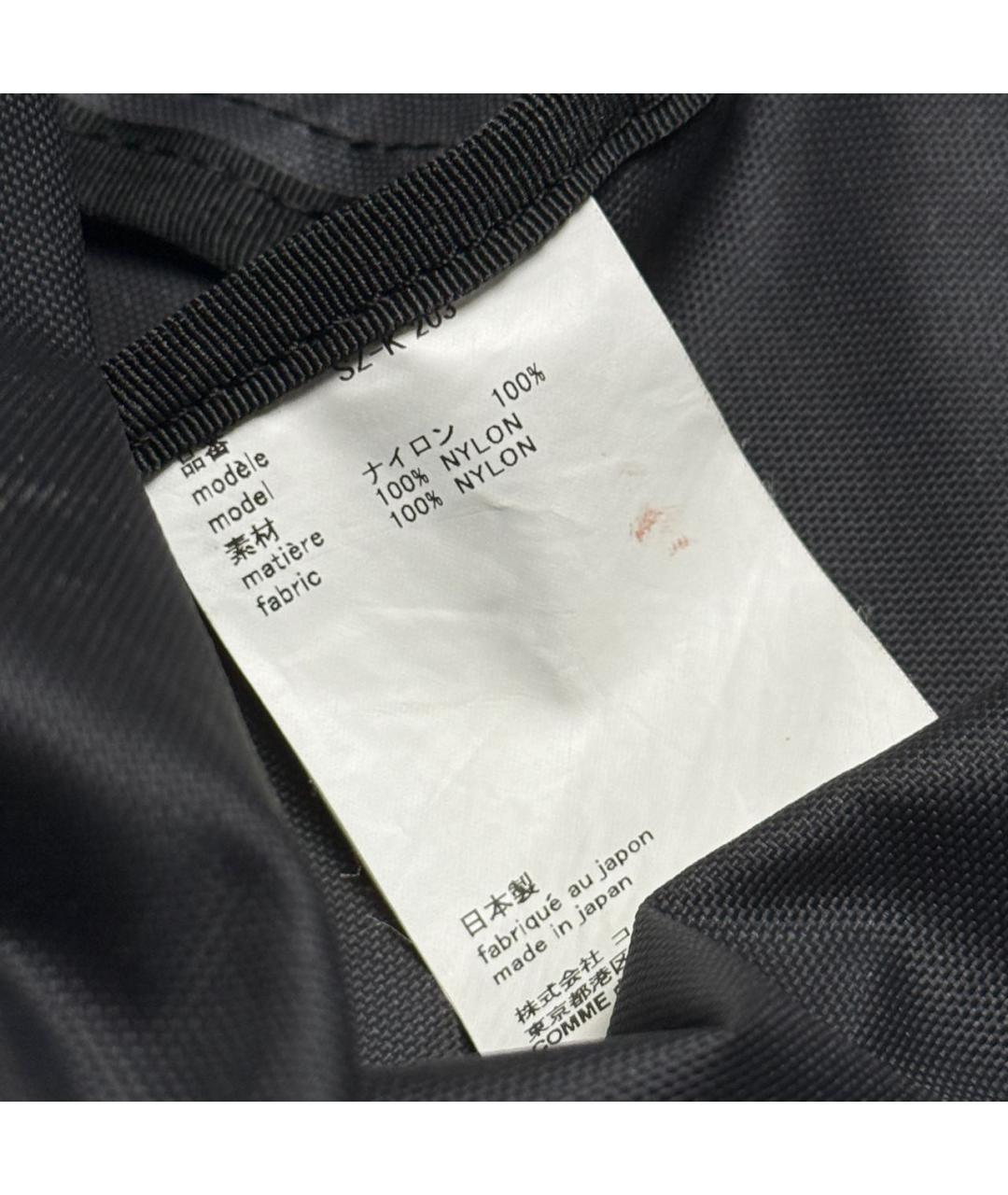 COMME DES GARÇONS Черный рюкзак, фото 4