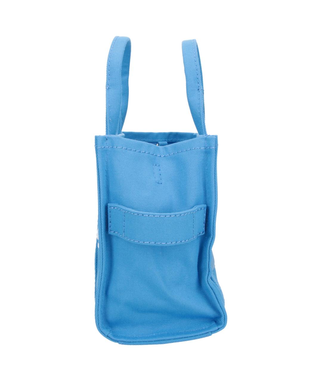 MARC JACOBS Синяя хлопковая сумка тоут, фото 5