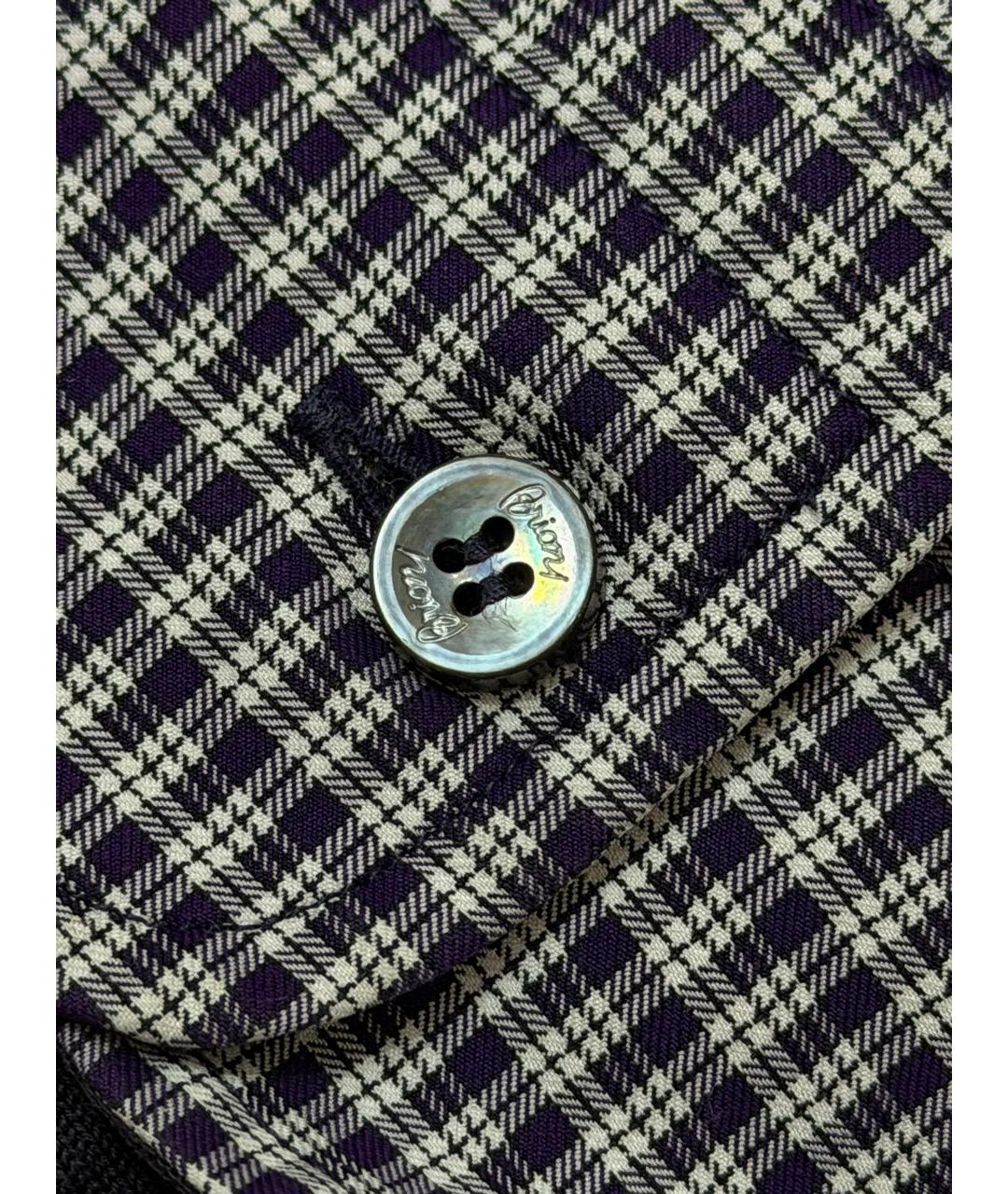 BRIONI Мульти хлопковая классическая рубашка, фото 4
