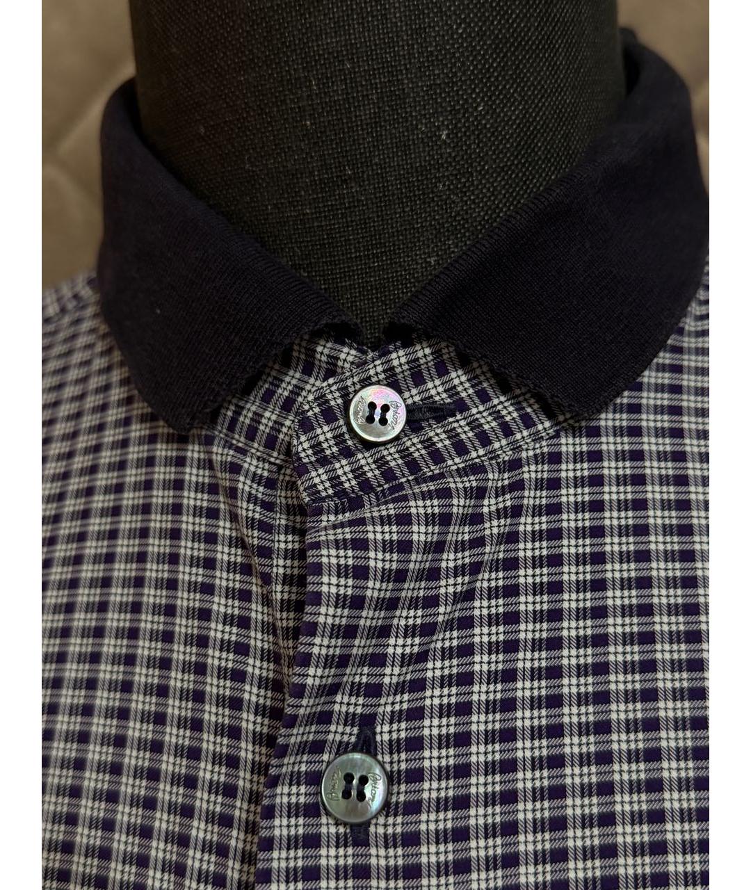 BRIONI Мульти хлопковая классическая рубашка, фото 3