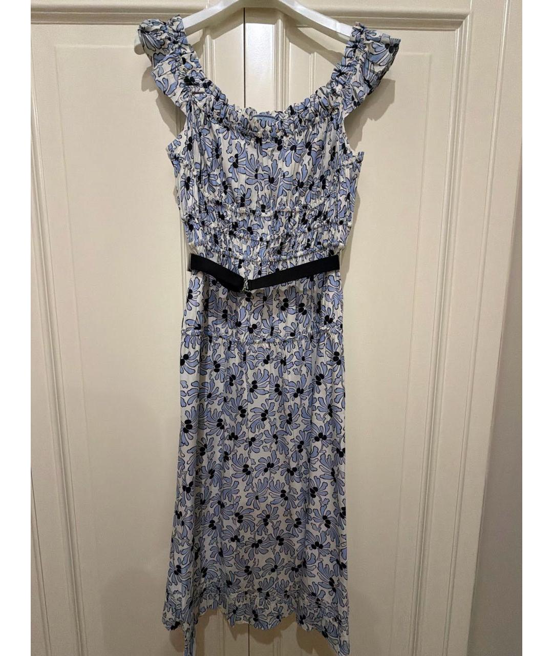 PRADA Мульти вискозный сарафан, фото 5