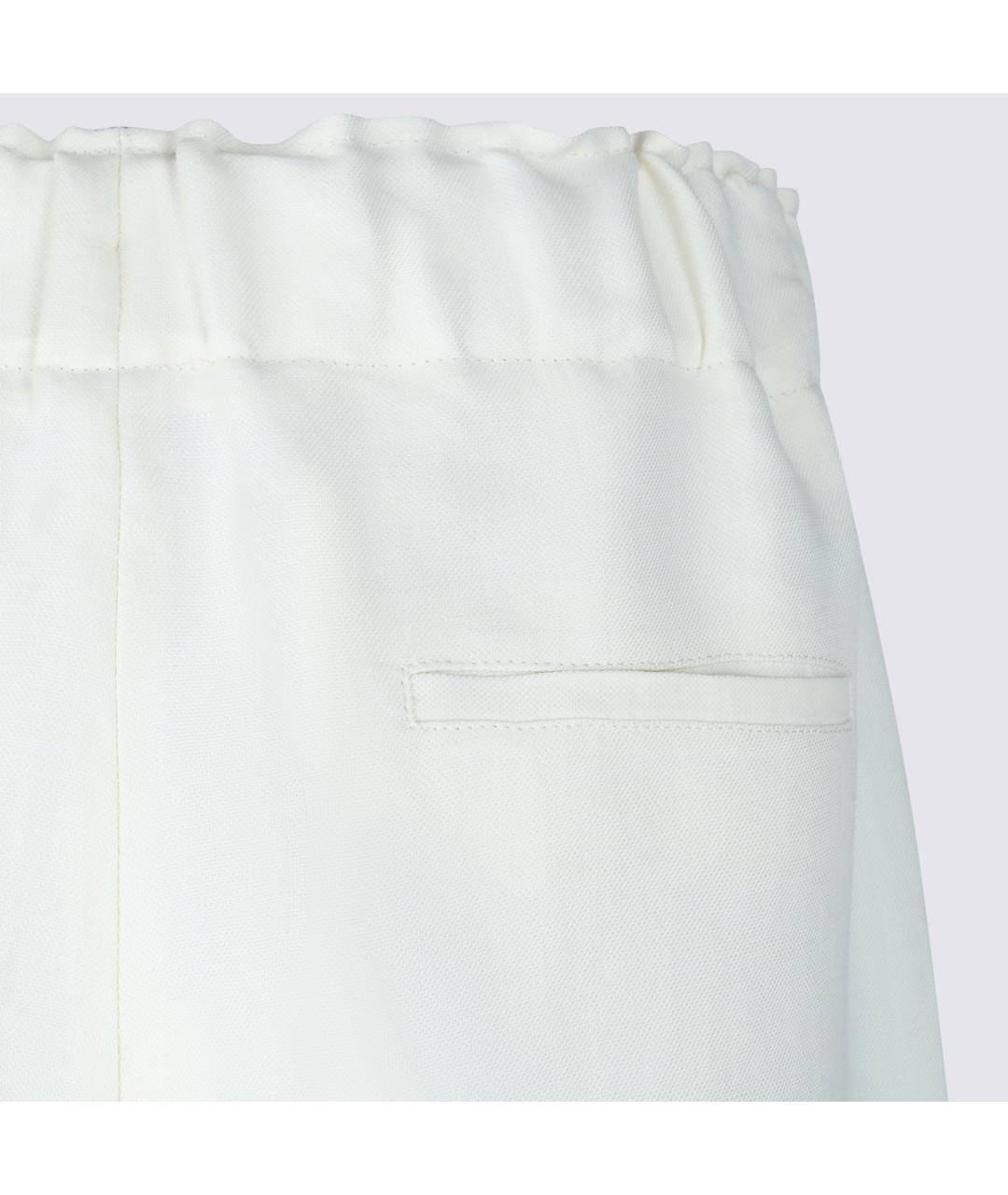 ANTONELLI FIRENZE Белые вискозные шорты, фото 4