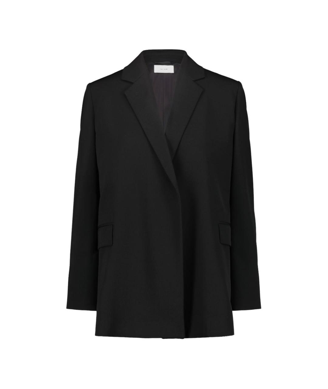 THE ROW Черный шерстяной жакет/пиджак, фото 1