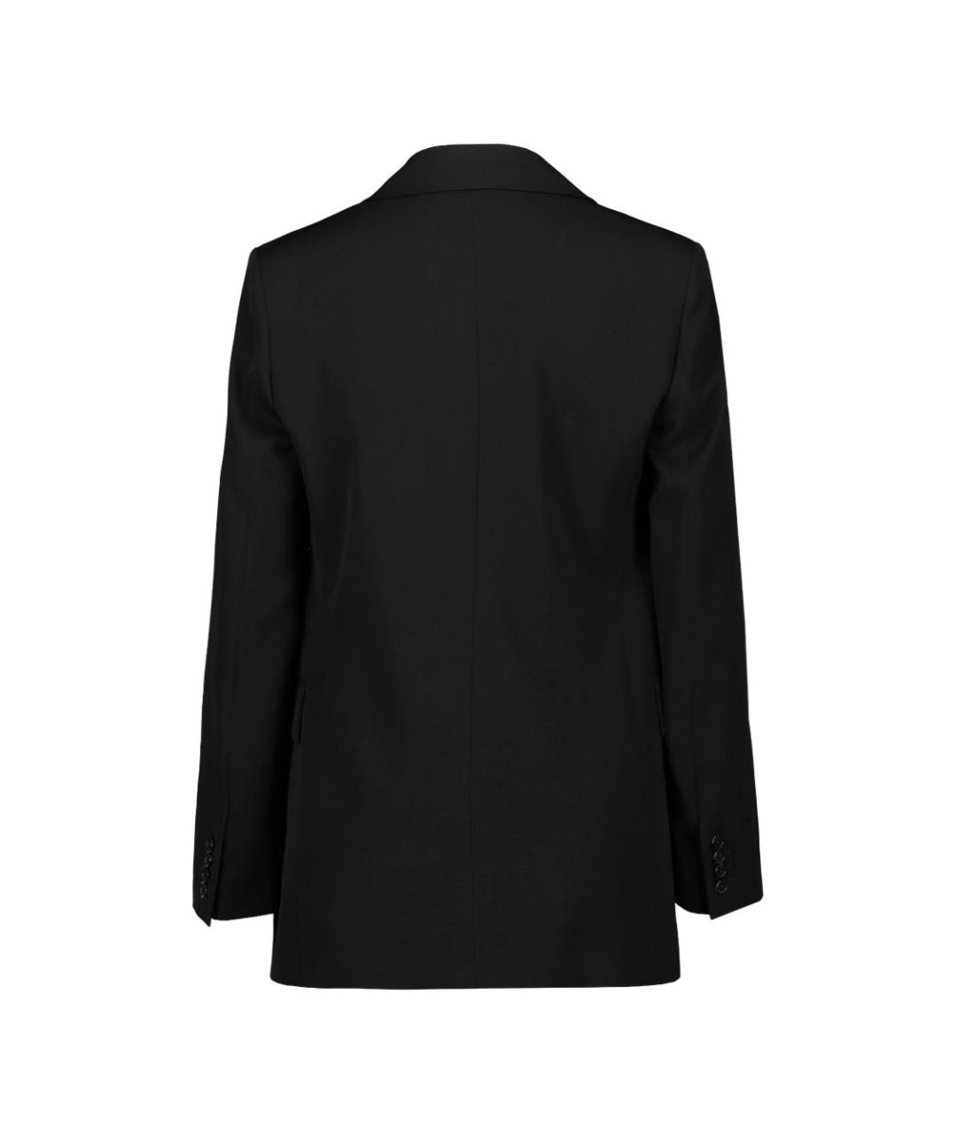 THE ROW Черный шерстяной жакет/пиджак, фото 2