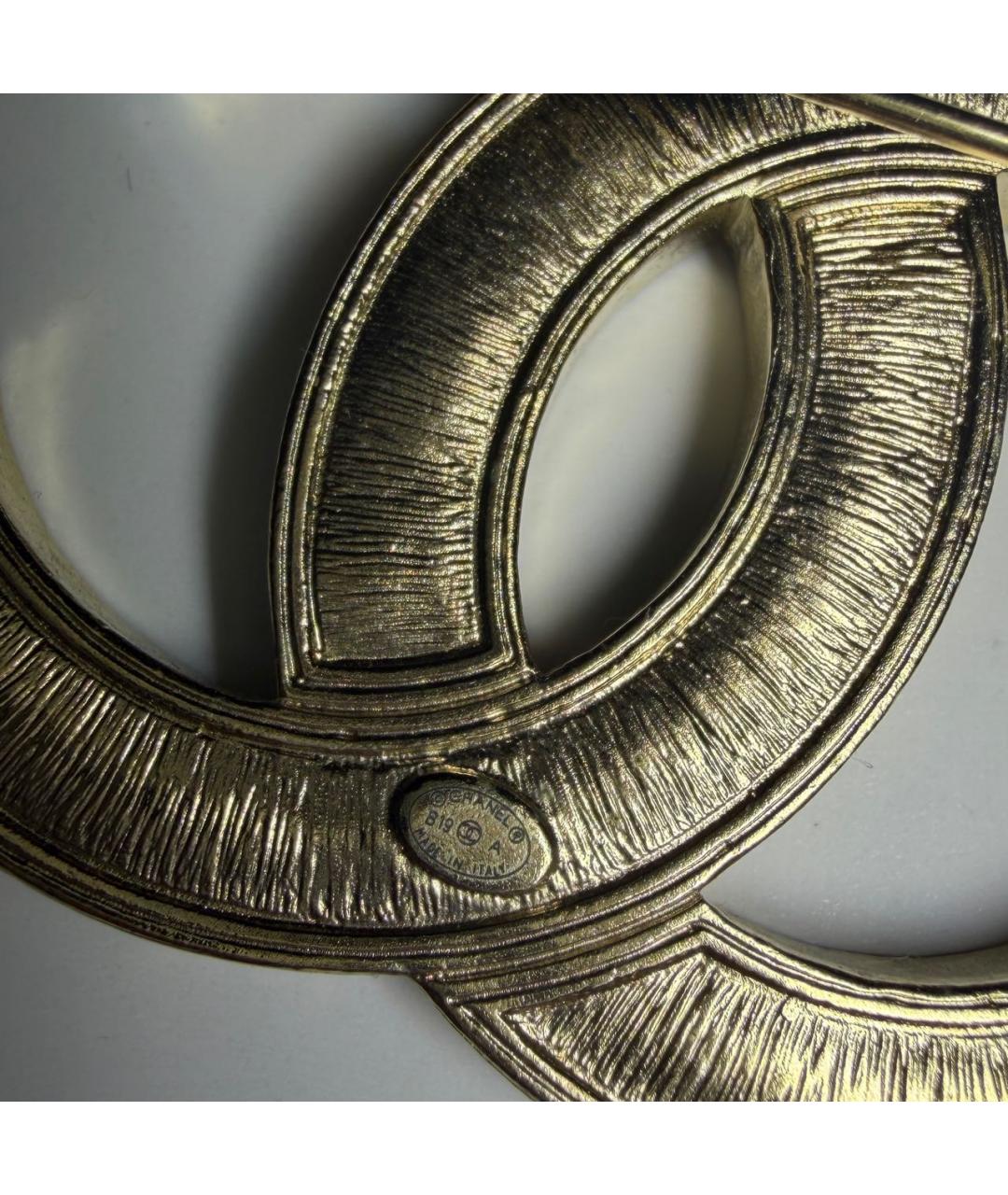 CHANEL Золотая латунная булавка / брошь, фото 3