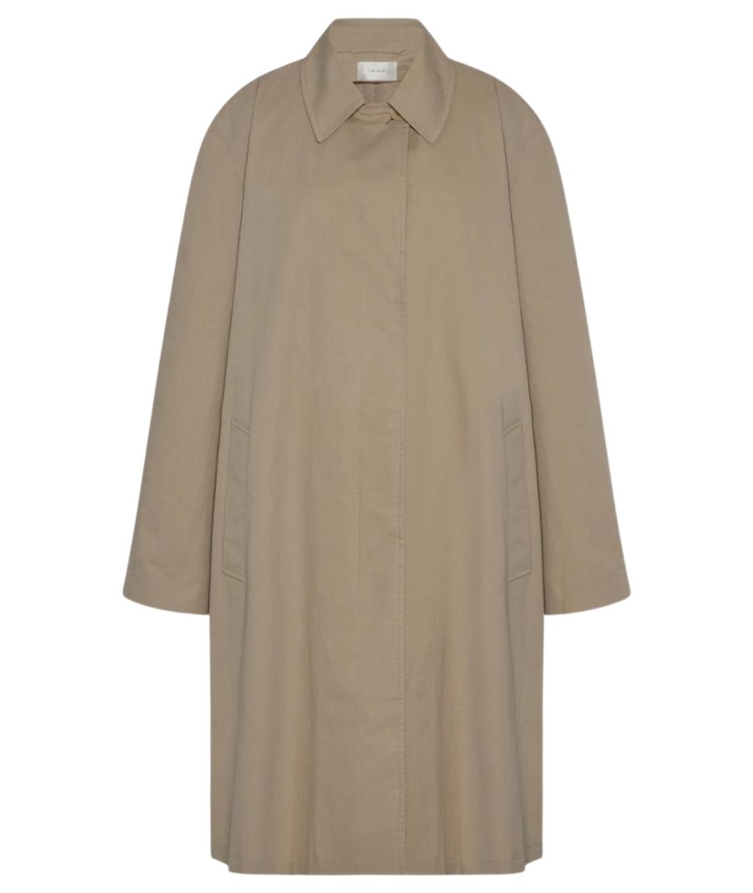 THE ROW Бежевый хлопковый тренч/плащ, фото 1