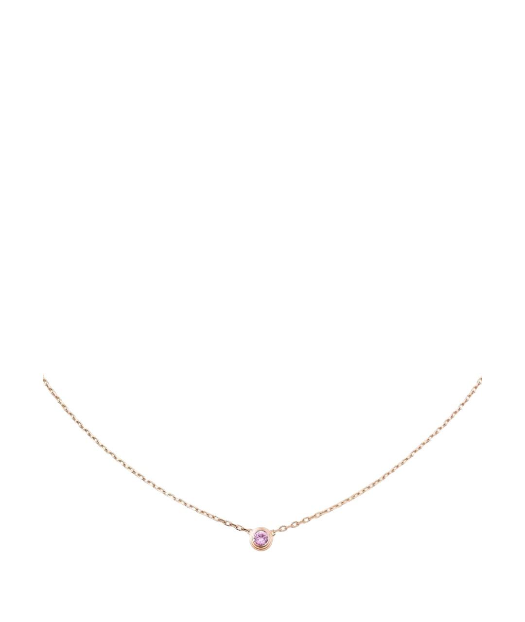 CARTIER Золотое колье из розового золота, фото 1