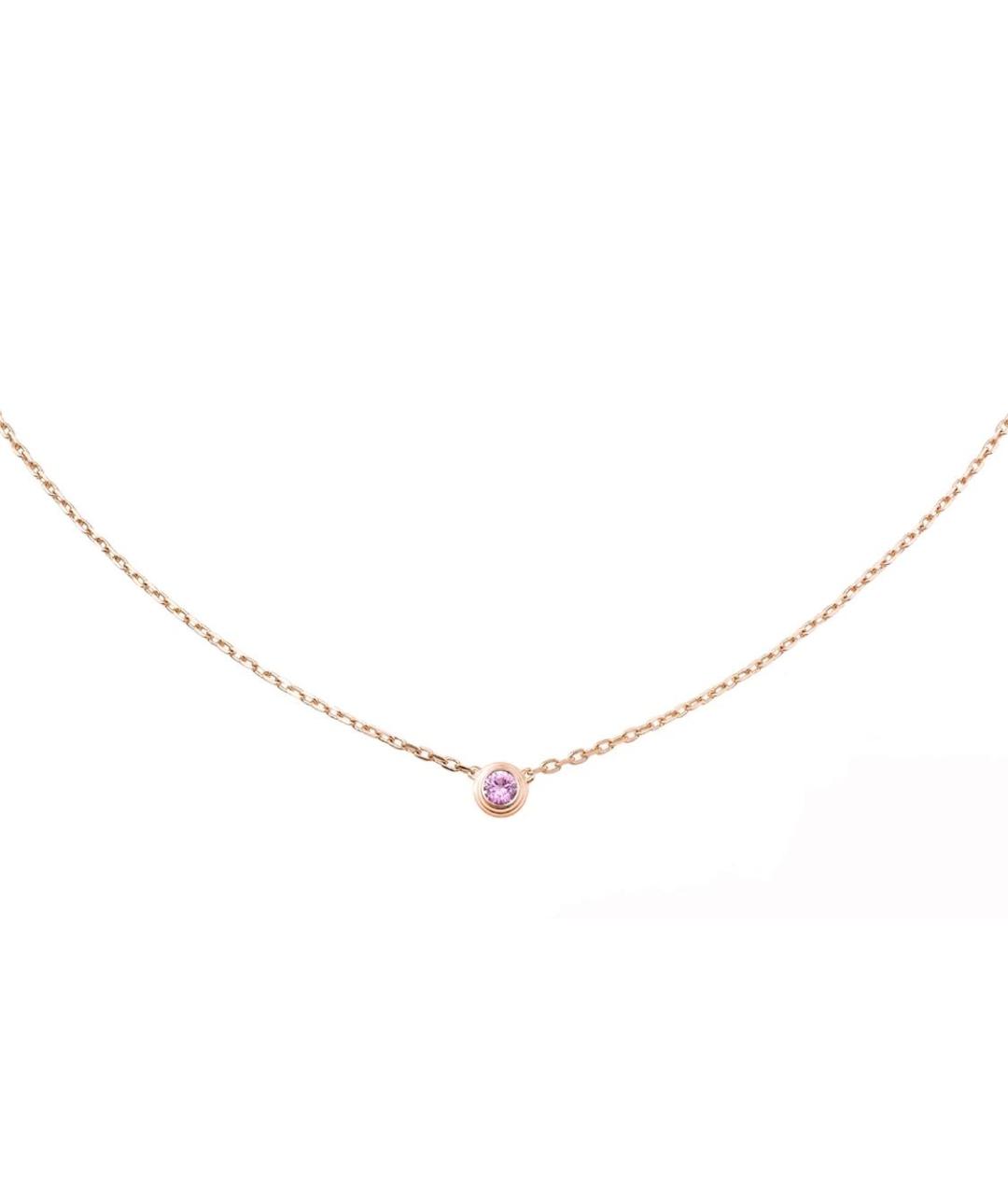 CARTIER Золотое колье из розового золота, фото 5