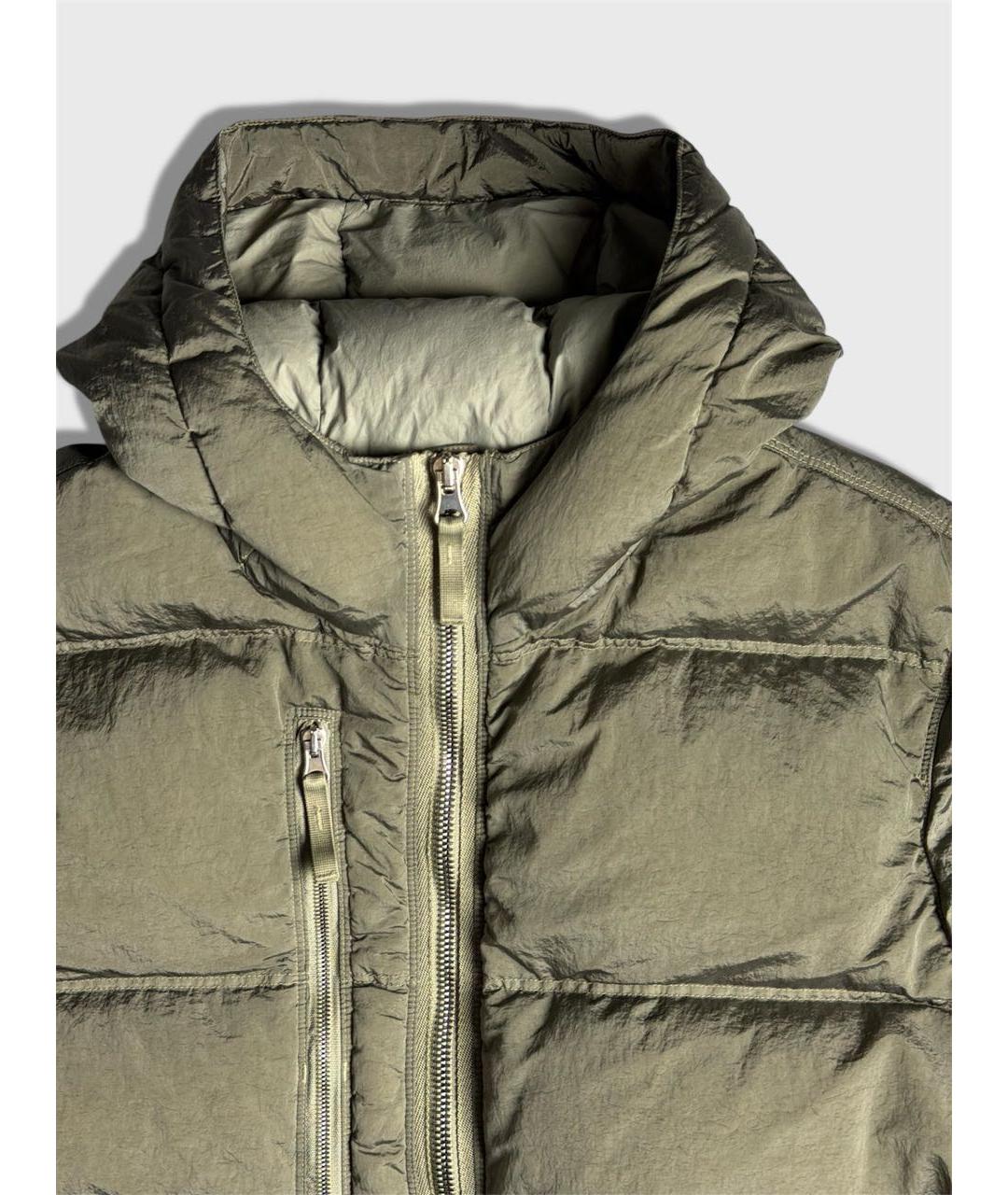 STONE ISLAND Хаки пуховик, фото 3