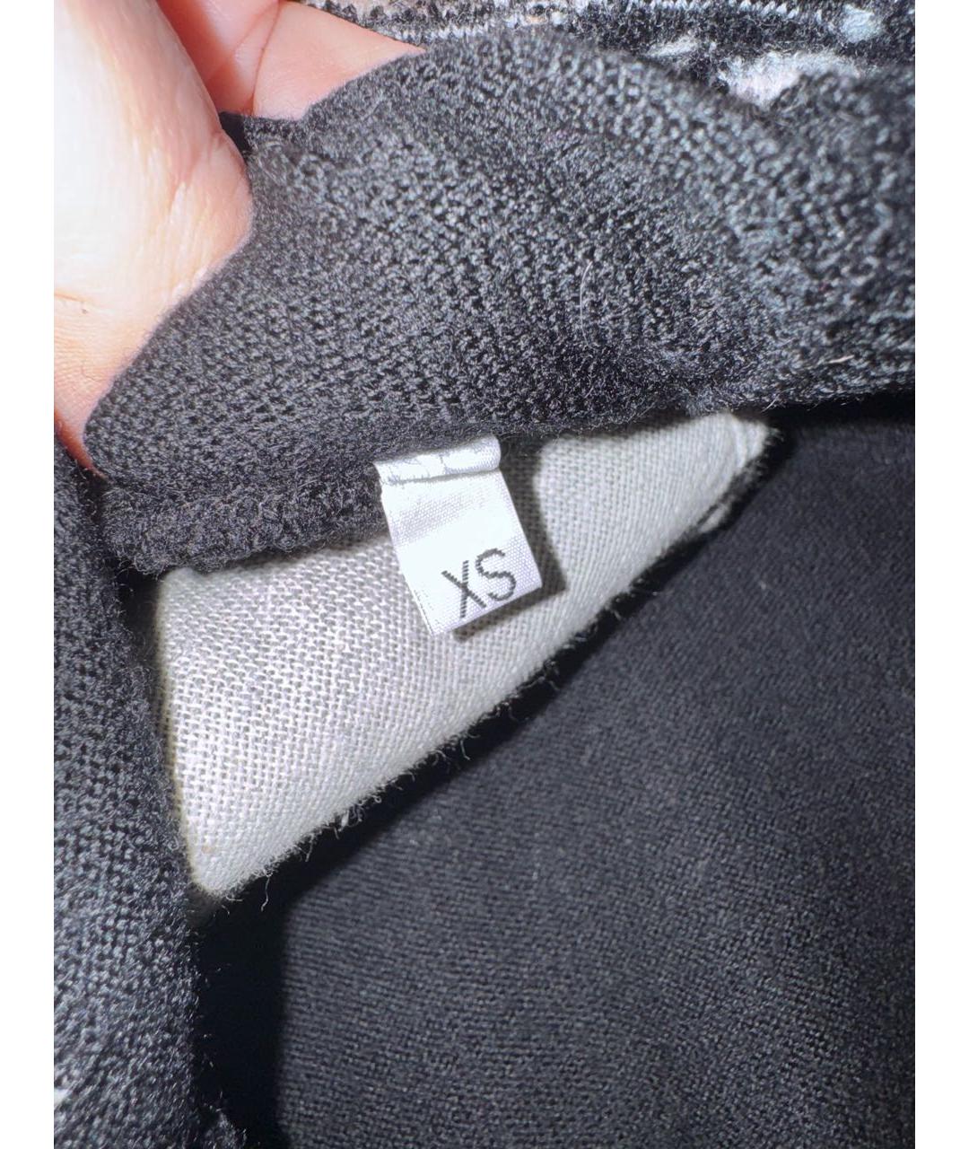 MOSCHINO Черный шерстяной джемпер / свитер, фото 3