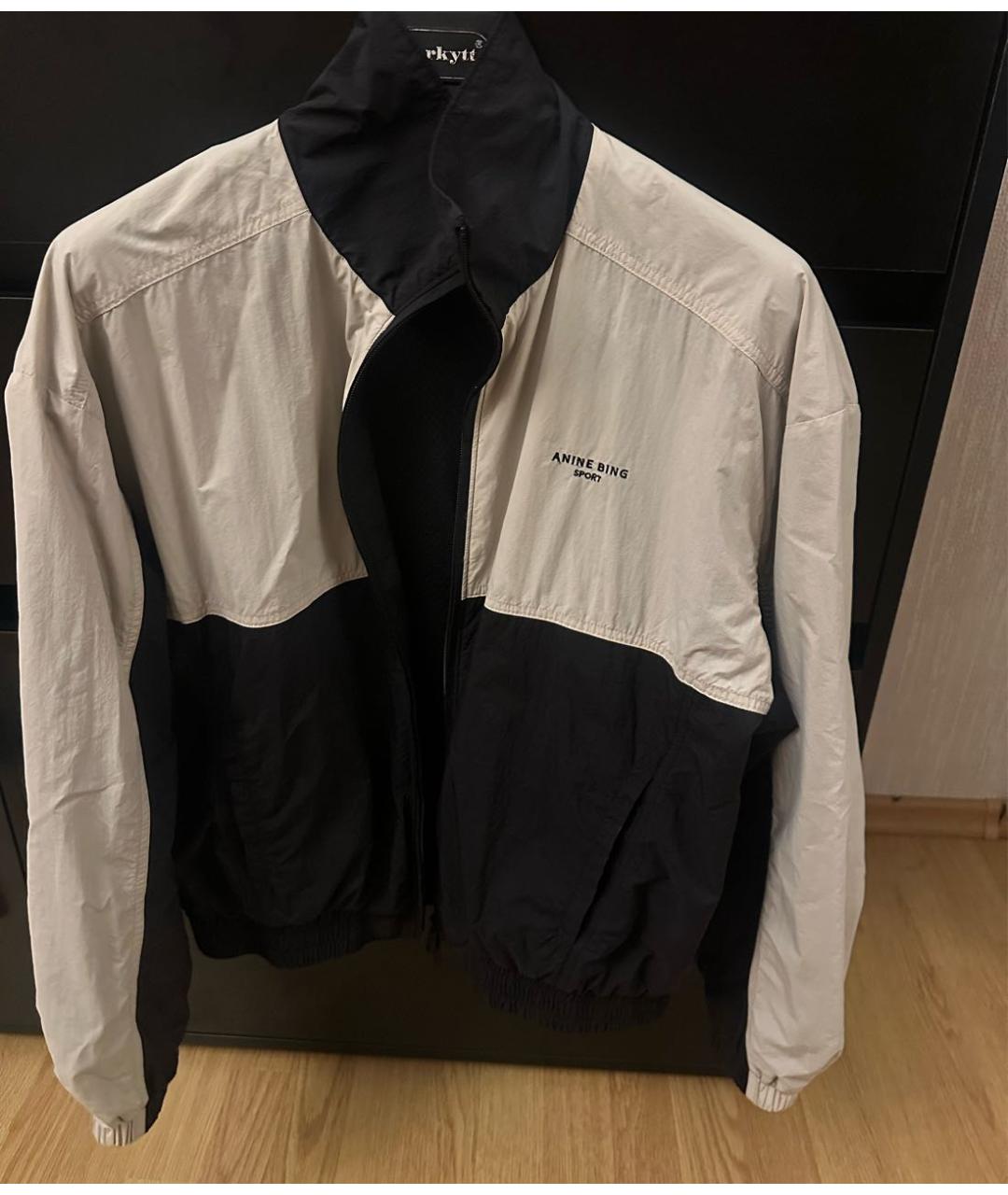 ANINE BING Бежевая полиэстеровая куртка, фото 7