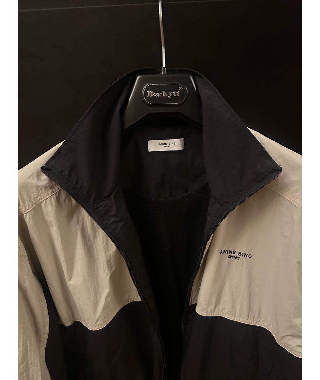 ANINE BING Бежевая полиэстеровая куртка, фото 4