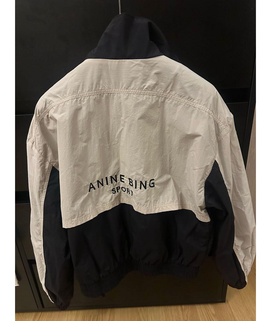 ANINE BING Бежевая полиэстеровая куртка, фото 2