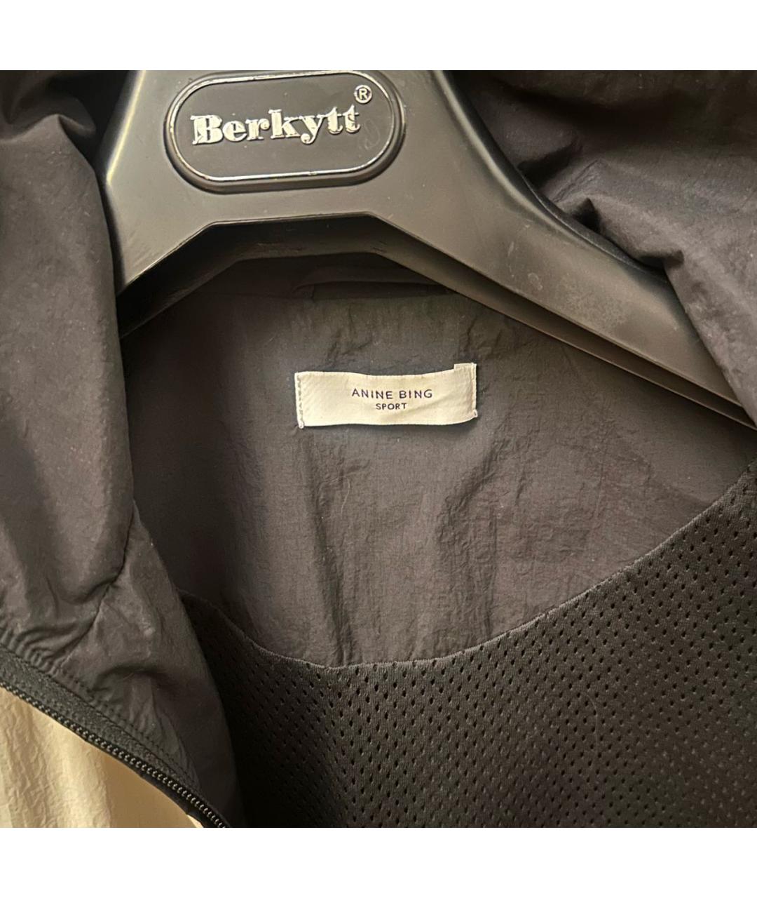 ANINE BING Бежевая полиэстеровая куртка, фото 3