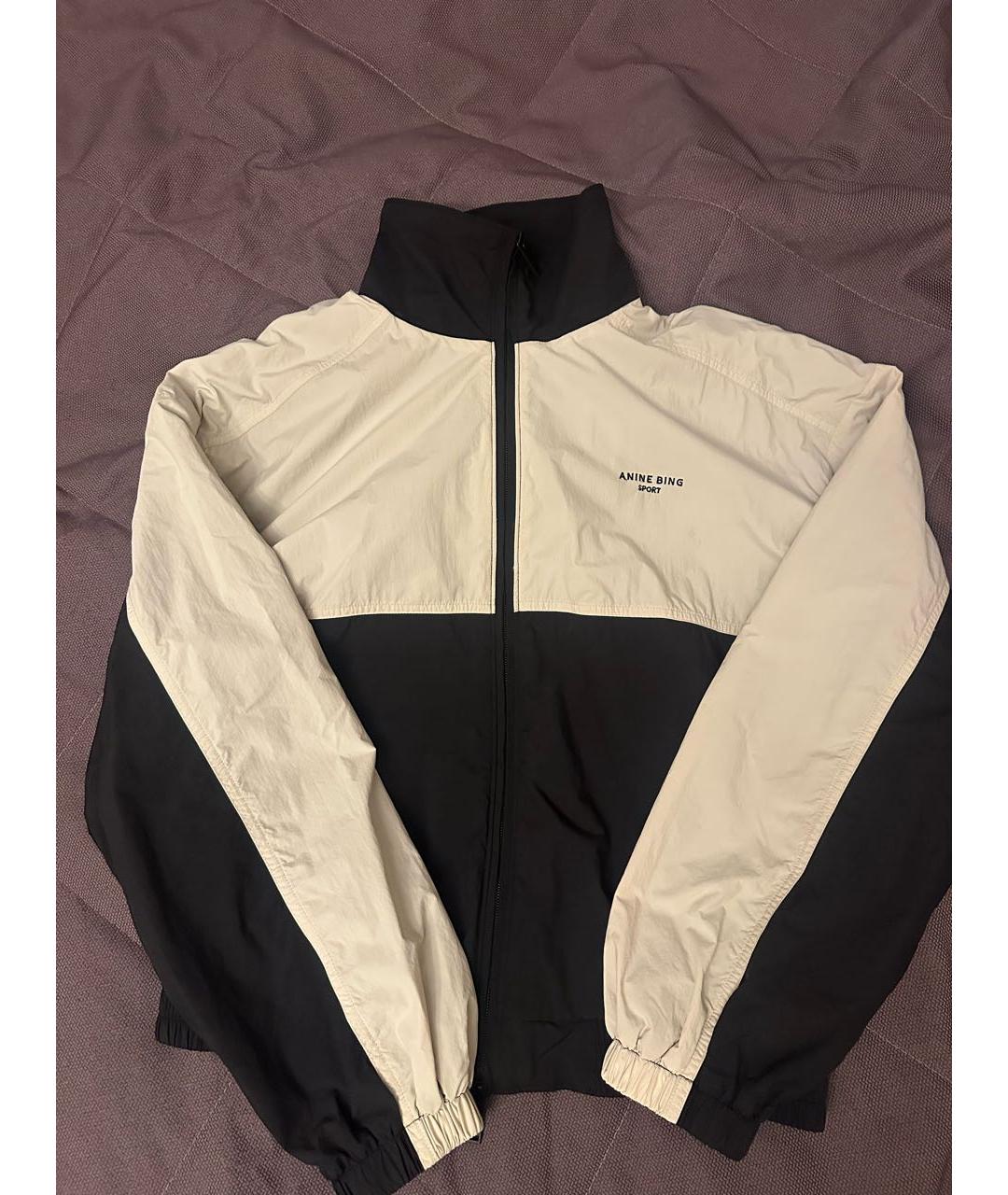 ANINE BING Бежевая полиэстеровая куртка, фото 5