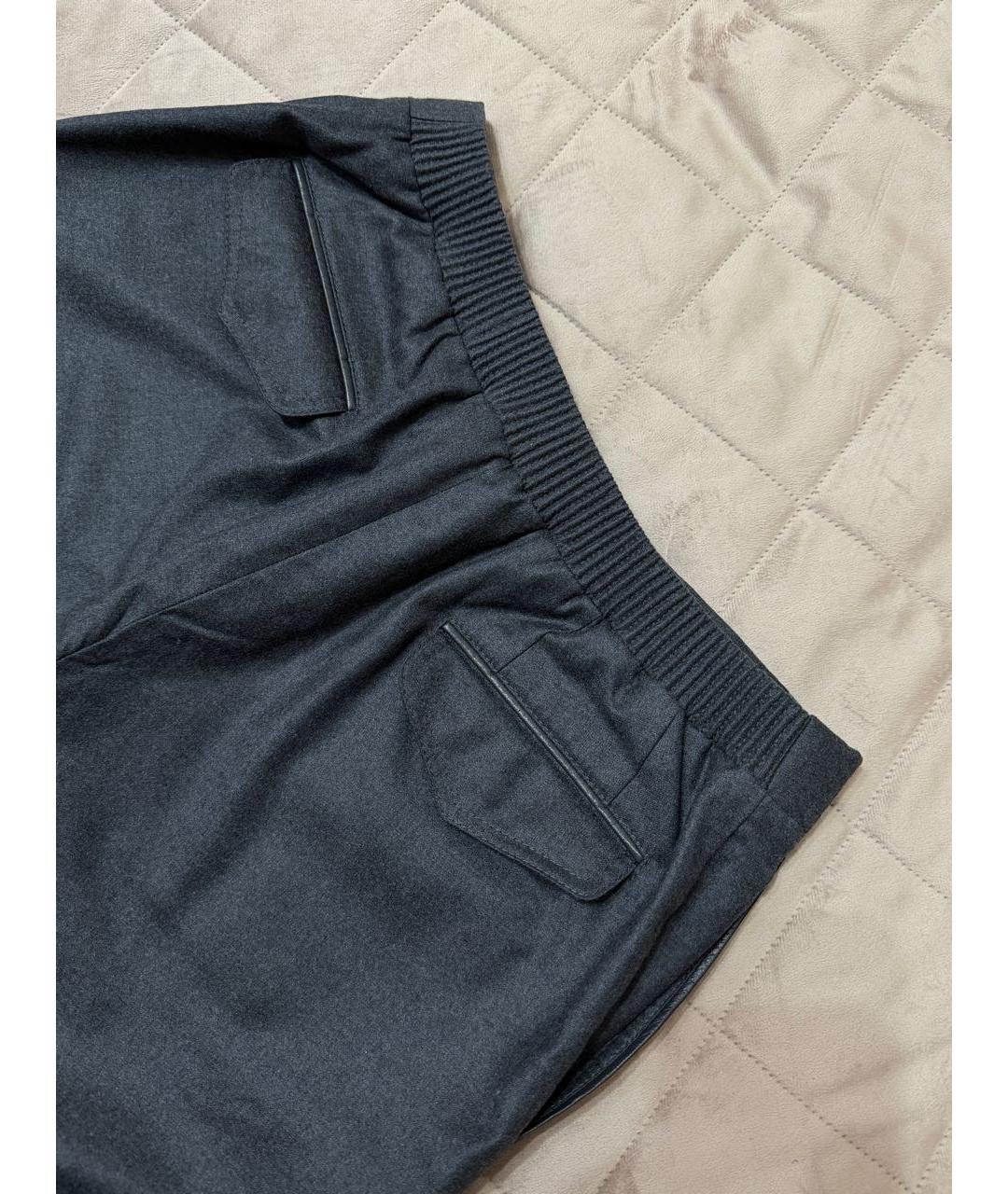 ZILLI Серые классические брюки, фото 6