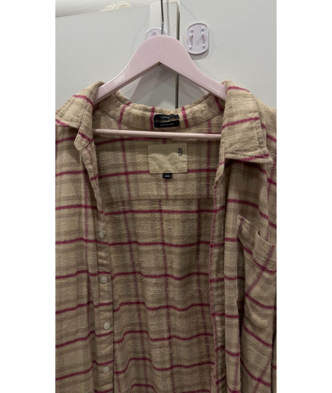 R13 Мульти хлопковая рубашка, фото 3