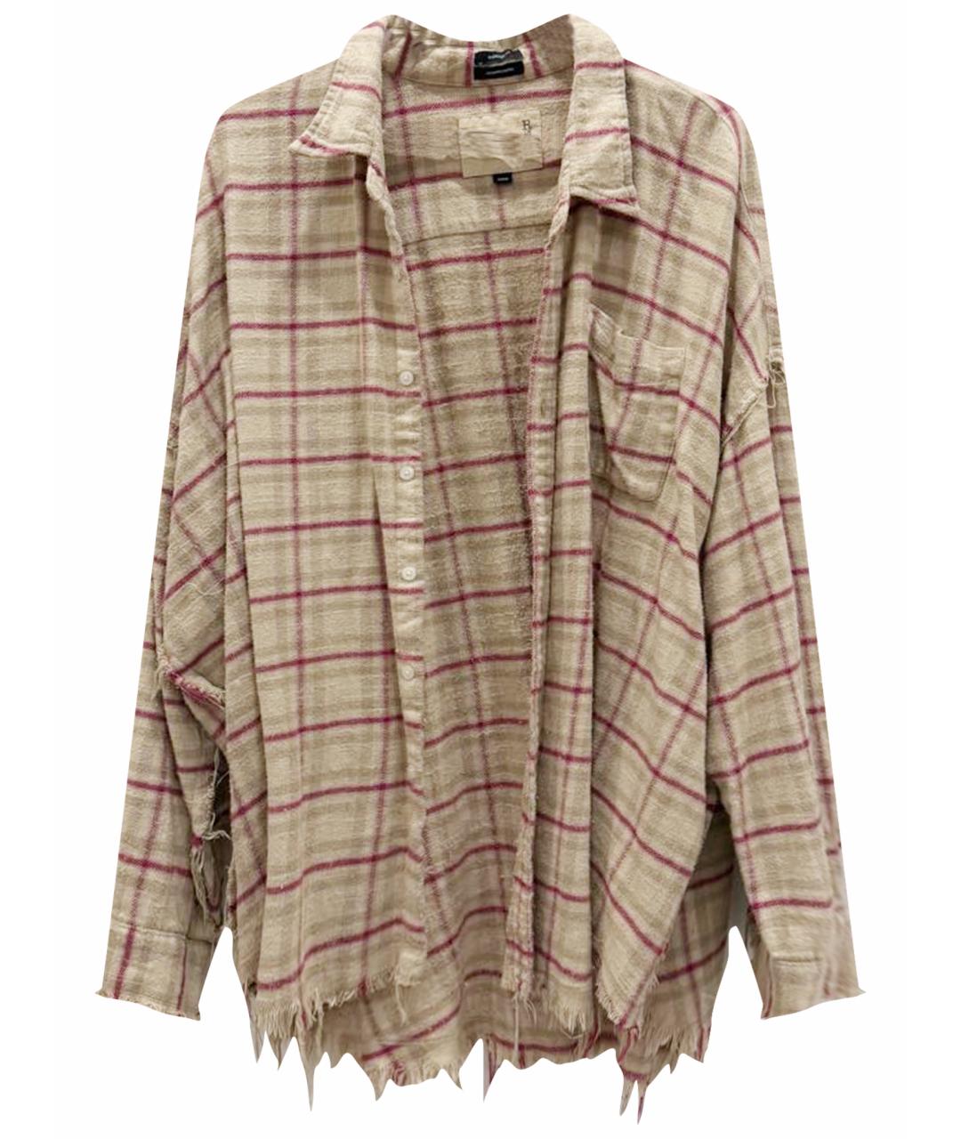 R13 Мульти хлопковая рубашка, фото 1