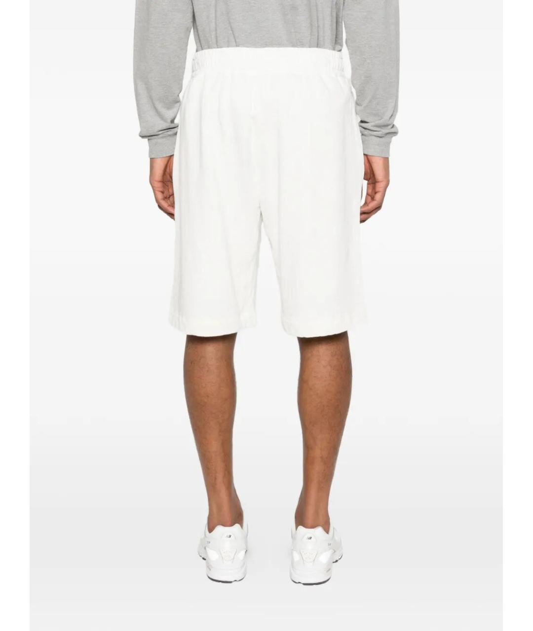 CP COMPANY Белые хлопковые шорты, фото 3