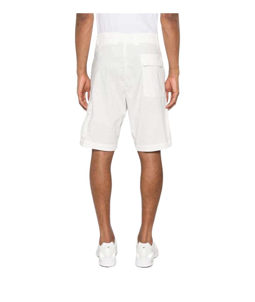 CP COMPANY Белые хлопковые шорты, фото 5