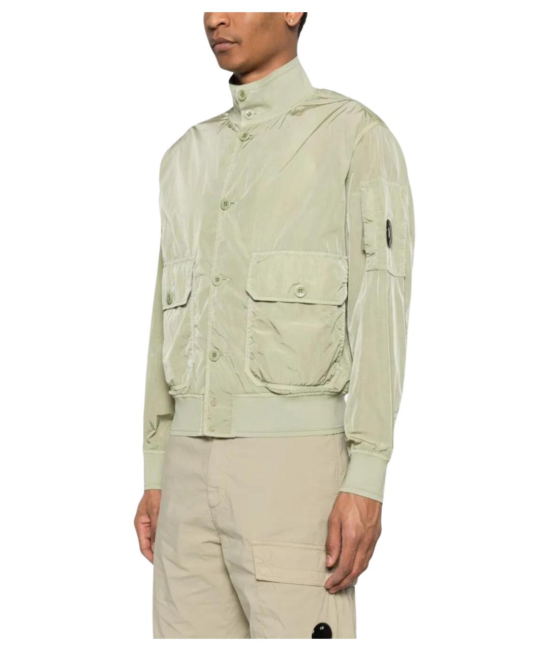 CP COMPANY Зеленая полиамидовая куртка, фото 5