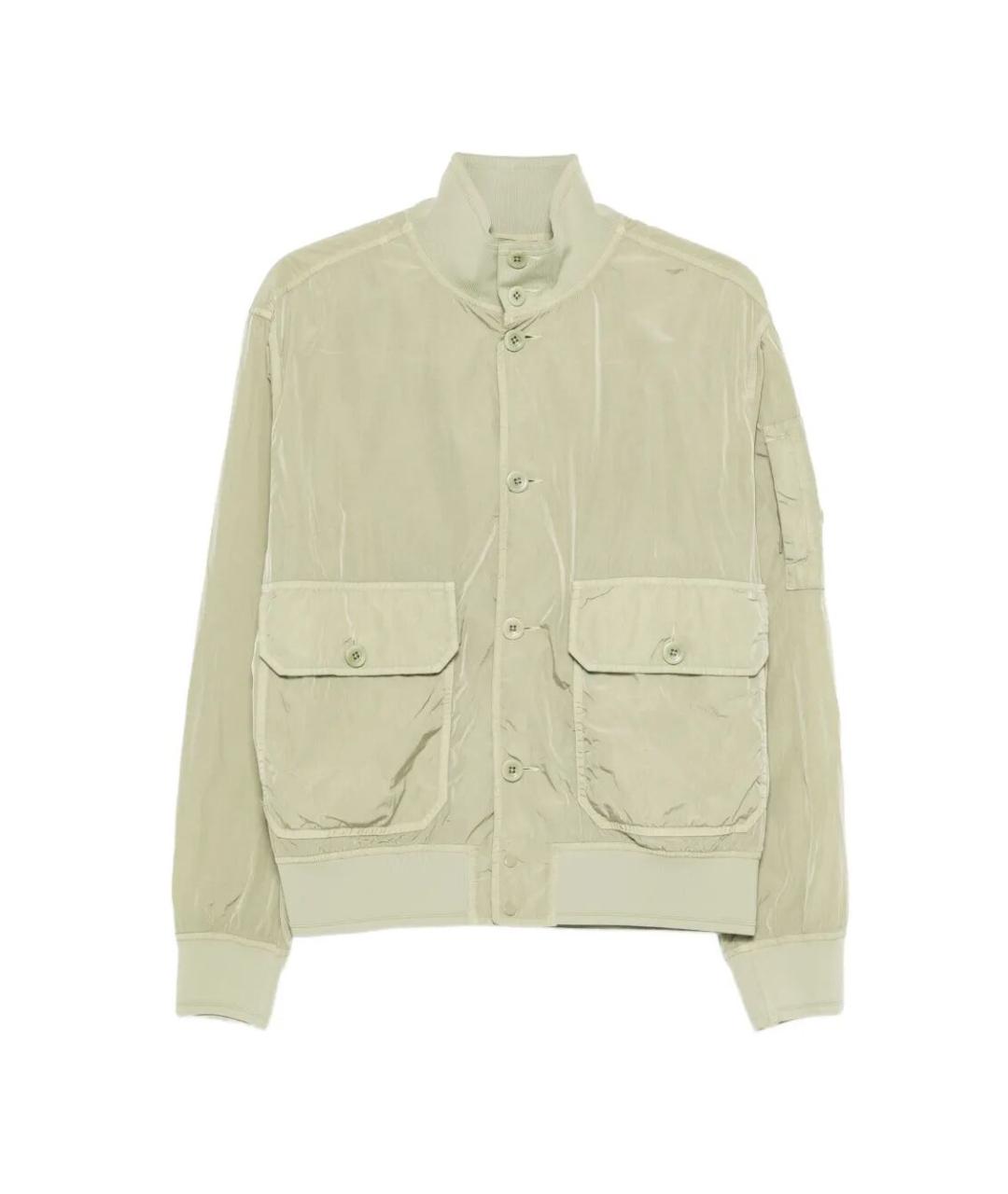 CP COMPANY Зеленая полиамидовая куртка, фото 1