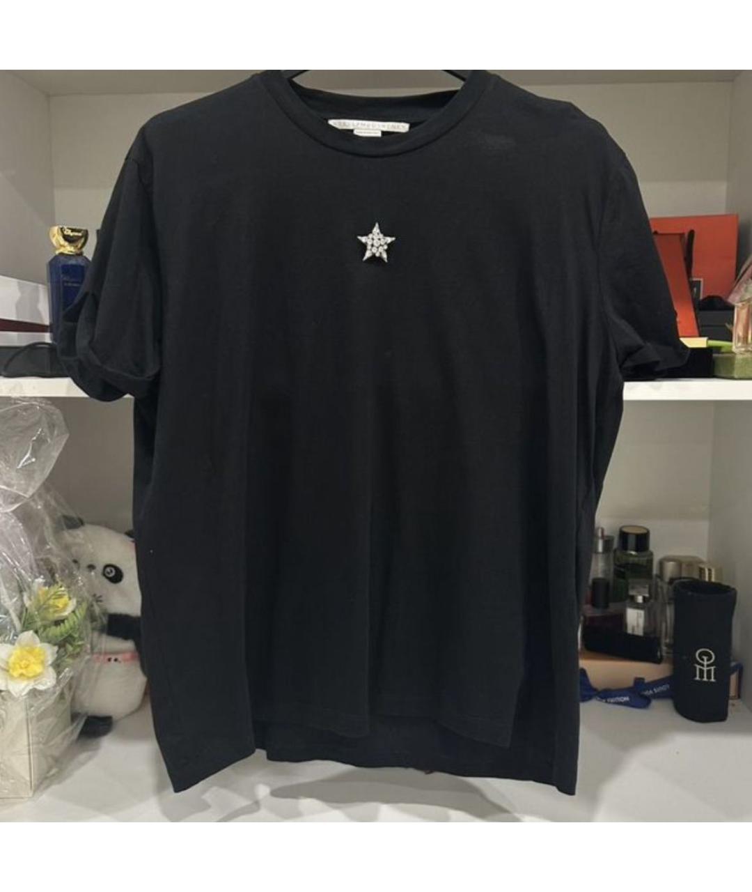 STELLA MCCARTNEY Черная футболка, фото 5